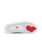Air Jordan 4 Metallic Pack White Red