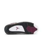 Air Jordan 4 x PSG White Neutral Grey Bordeaux