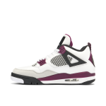 Air Jordan 4 x PSG White Neutral Grey Bordeaux